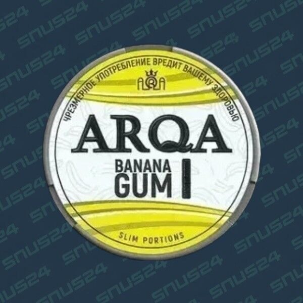 ARQA 70 мг Banana Gum (Банановая Жвачка)